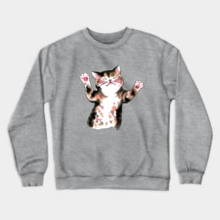 Vampire cat cutie Crewneck Sweatshirt